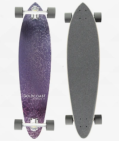 Golden Coast Digital Wave 36" Pintail Longboard Complete