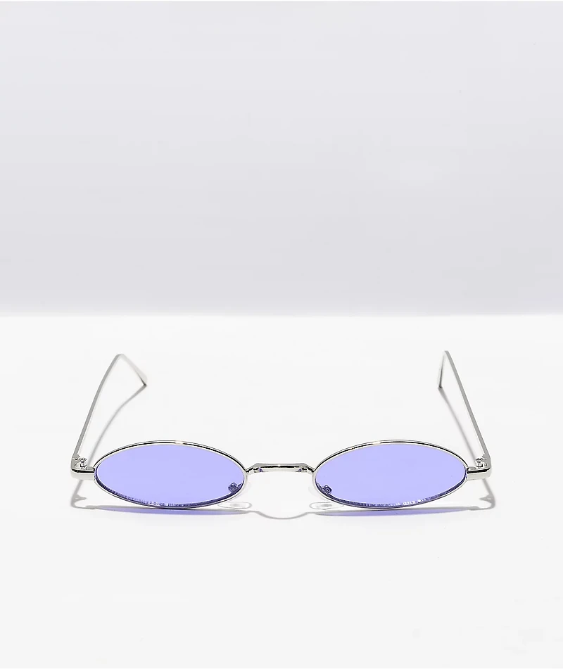 Golden Road Purple & Silver Sunglasses