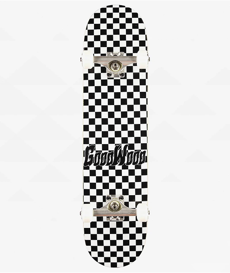 Goodwood Check 7.5" Skateboard Complete