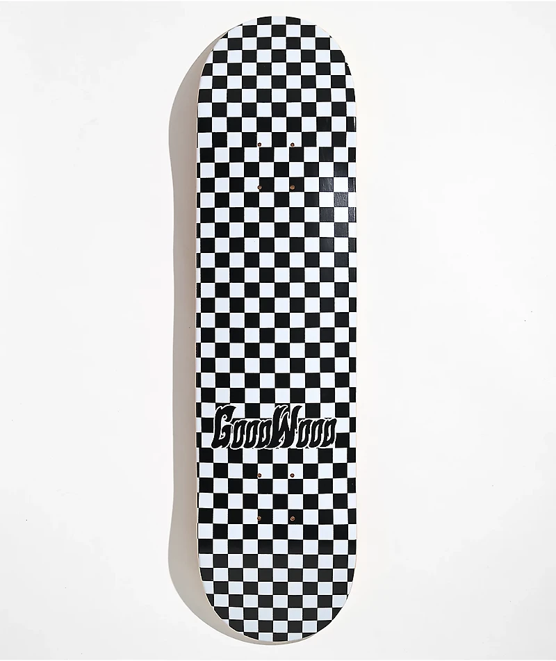 Goodwood Checkered 8.0" Skateboard Deck
