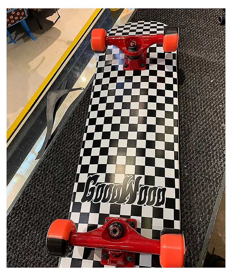 Goodwood Checkered 8.25" Skateboard Deck