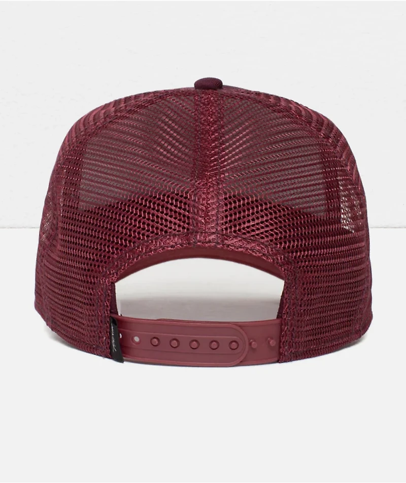 Goorin Bros Panther Maroon Trucker Hat