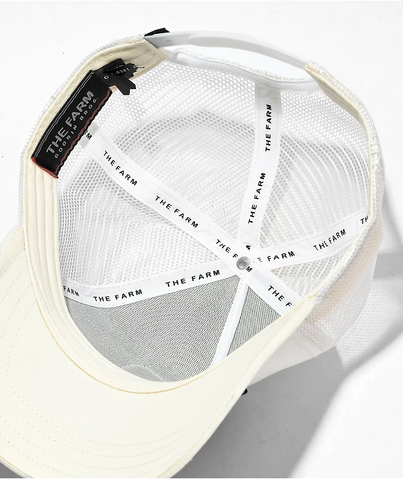 Goorin Bros Panther White Trucker Hat