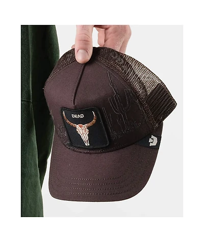 Goorin Bros. Badlands Skull Brown Trucker Hat