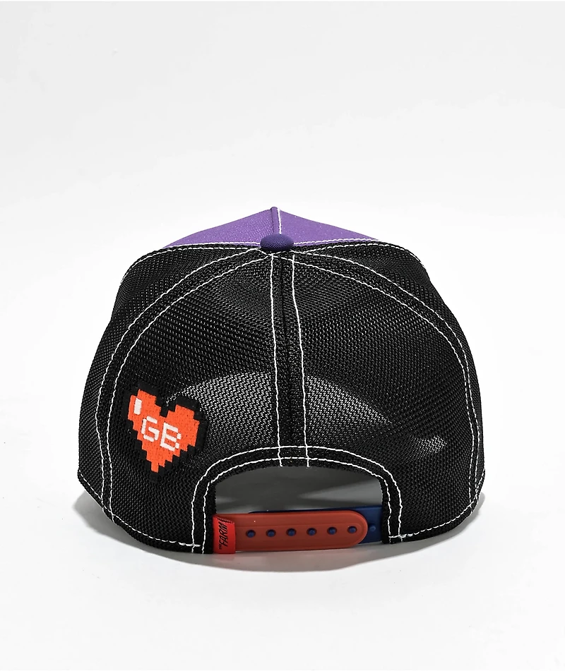 Goorin Bros. Boss Purple & Yellow Trucker Hat