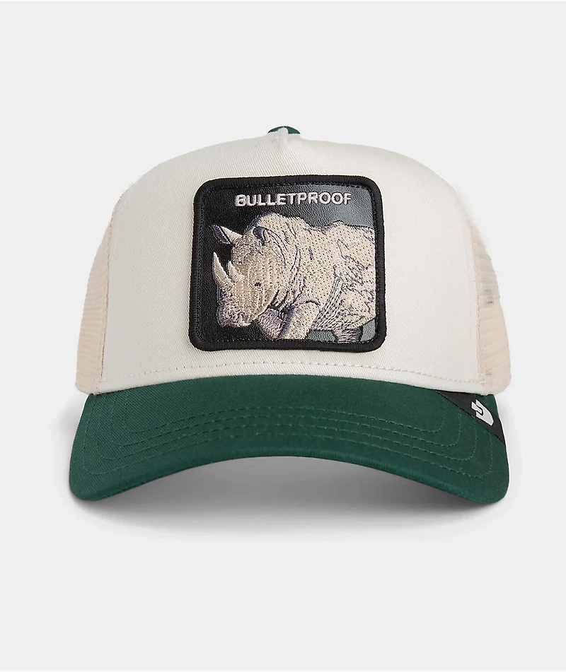 Goorin Bros. Bulletproof Rhino White Trucker Hat