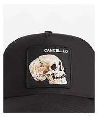 Goorin Bros. Cancelled Skull Black Trucker Hat