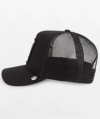 Goorin Bros. Cancelled Skull Black Trucker Hat