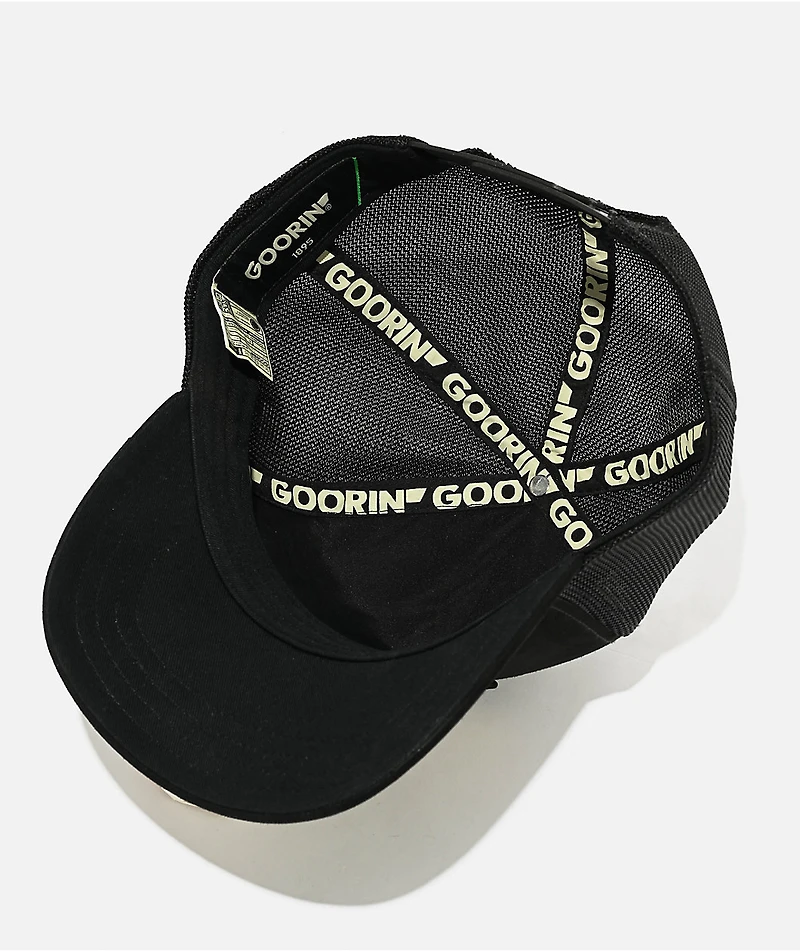 Goorin Bros. Golden Panther Black Trucker Hat
