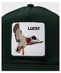 Goorin Bros. Lucky Duck Dark Green Trucker Hat