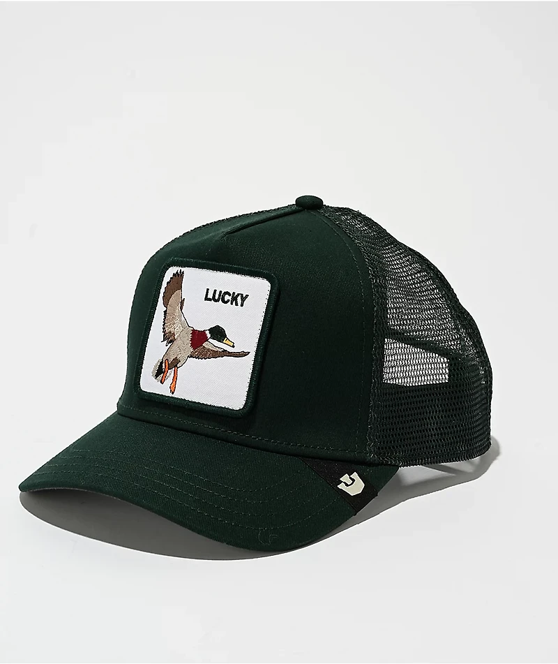 Goorin Bros. Lucky Duck Dark Green Trucker Hat