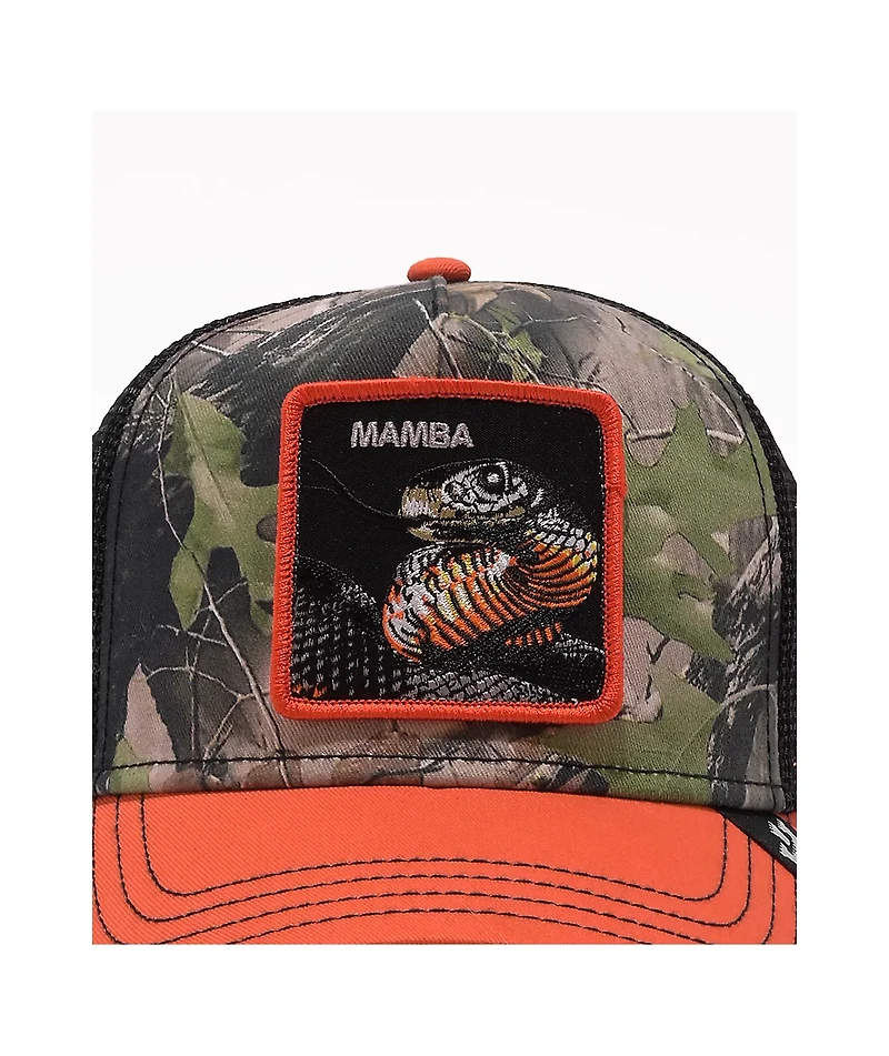 Goorin Bros. Mamba Camo & Orange Trucker Hat