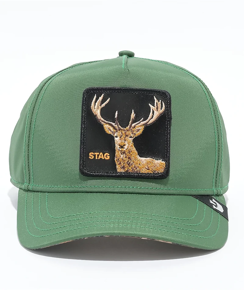 Goorin Bros. Party Hard Buck Green Snapback Hat