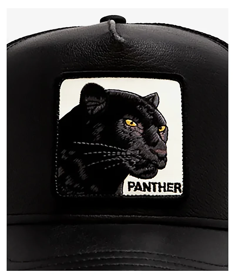 Goorin Bros. Shleather Panther Black Trucker Hat