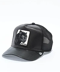 Goorin Bros. Shleather Panther Black Trucker Hat