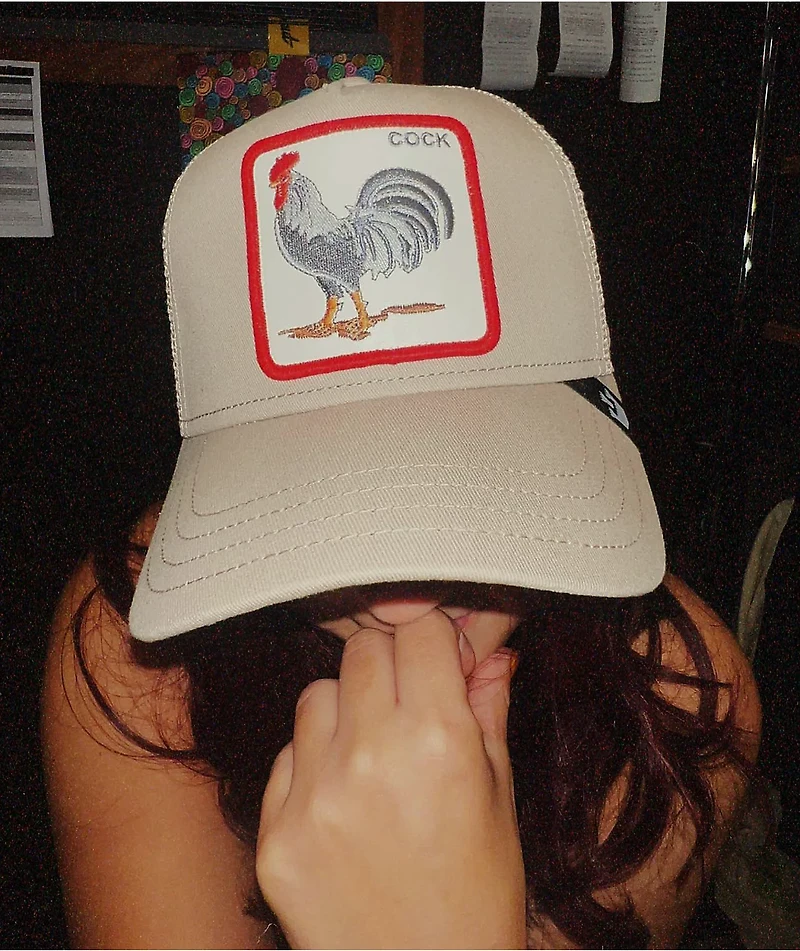 Goorin Bros. The Cock Khaki Trucker Hat