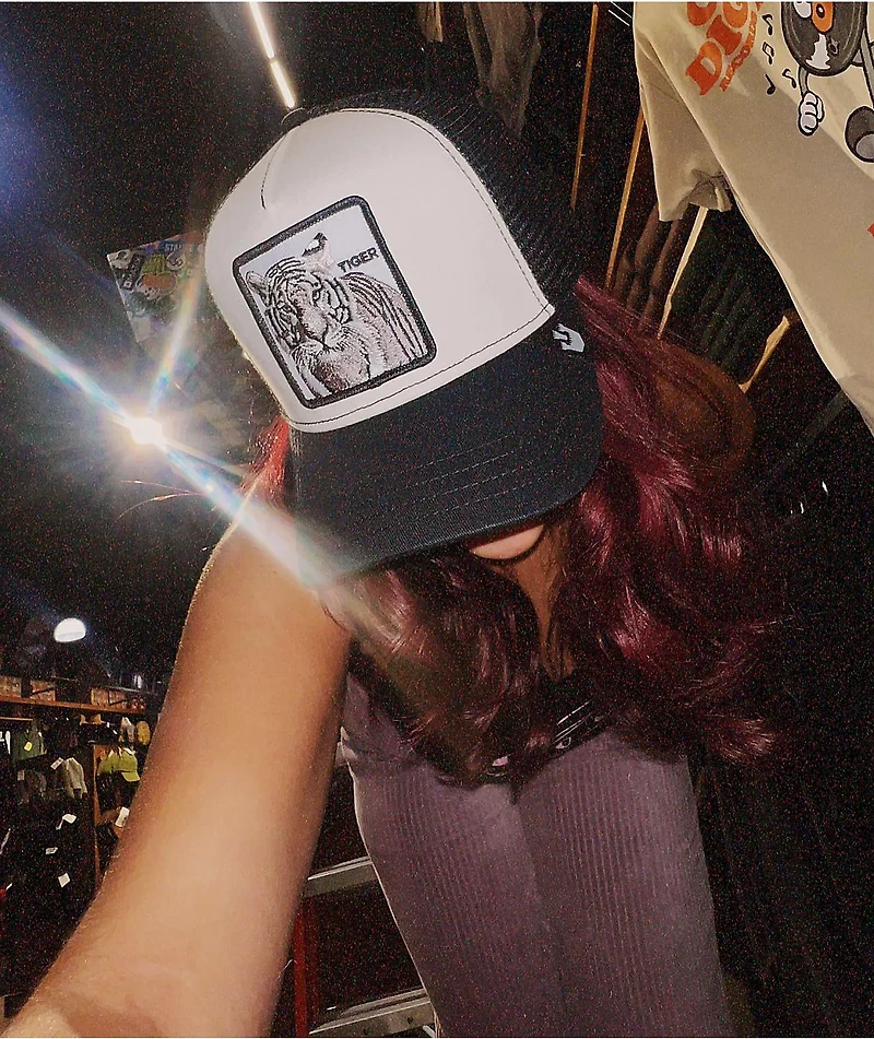 Goorin Bros. Tiger Black & White Trucker Hat