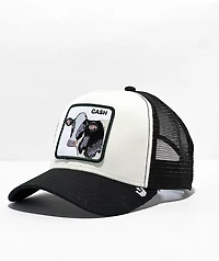 Goorin Cash Cow White Trucker Hat