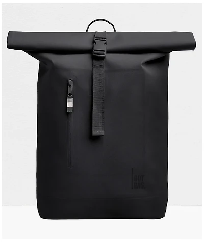 Got Bag Rolltop Lite Monochrome Black Backpack
