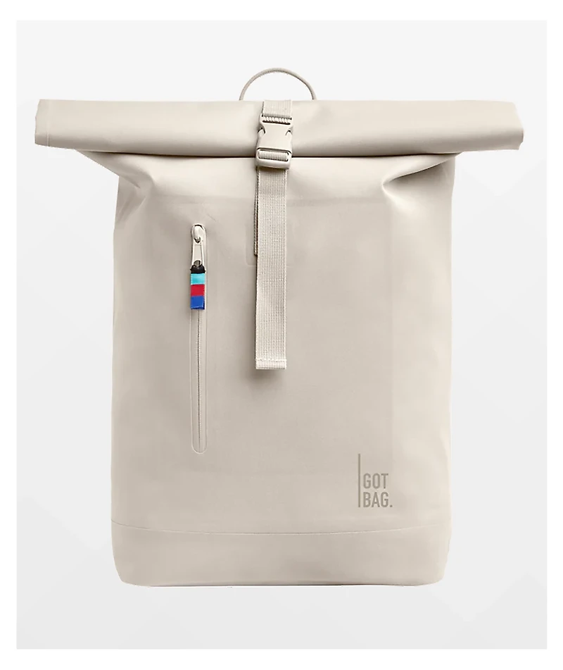 Got Bag Rolltop Lite Soft Shell Beige Backpack