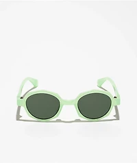 Green Octagon Sunglasses