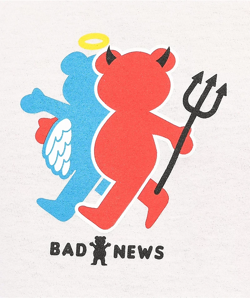 Grizzly Bad Meets Evil Pink T-Shirt