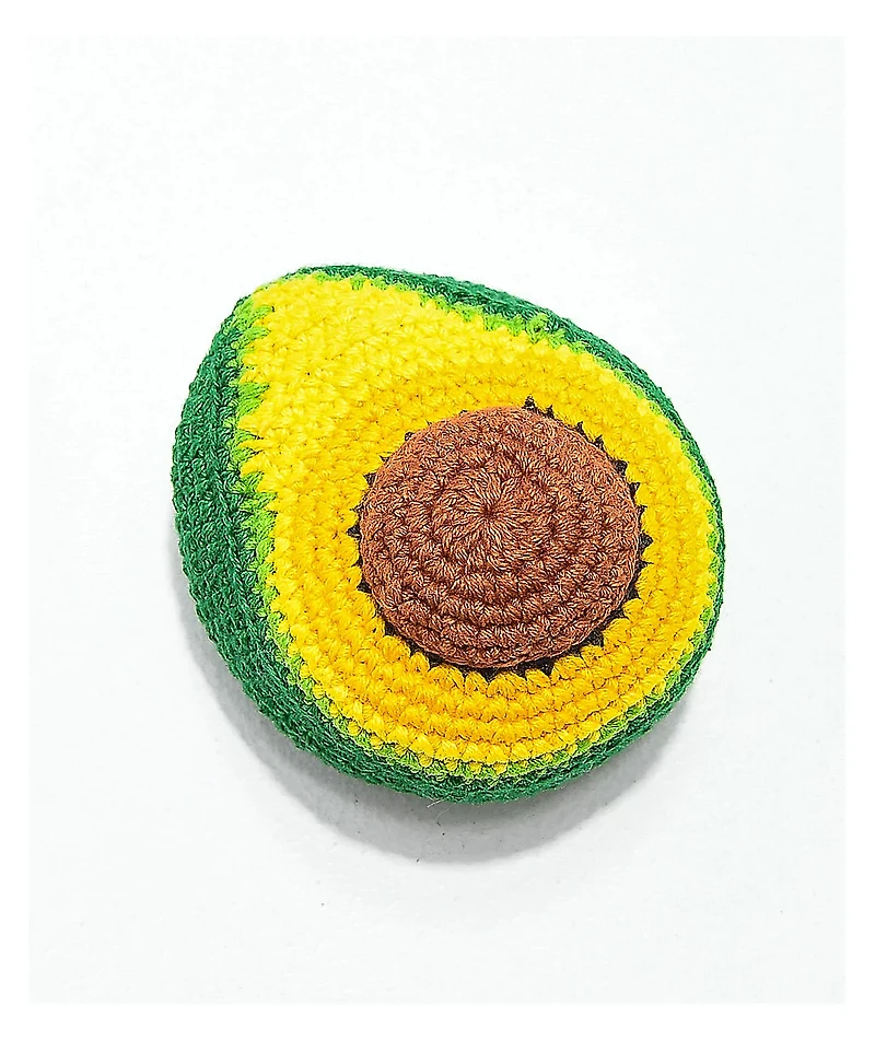 Guatemalart Avocado Crochet Hacky Sack