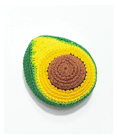 Guatemalart Avocado Crochet Hacky Sack