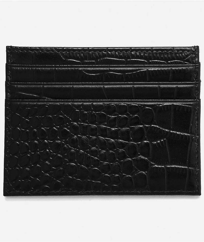 HALF EVIL Black Cardholder Wallet