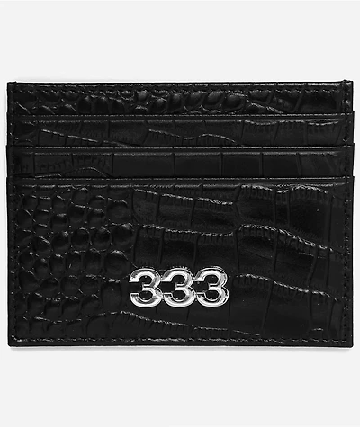 HALF EVIL Black Cardholder Wallet