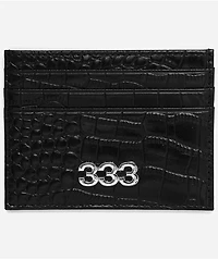 HALF EVIL Black Cardholder Wallet