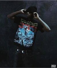 HALF EVIL Not Lost Black T-Shirt