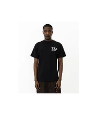 HALF EVIL Rhinestone Logo Black T-Shirt
