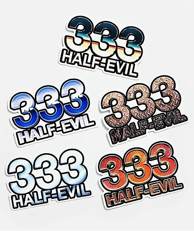 HALF EVIL Sticker Pack