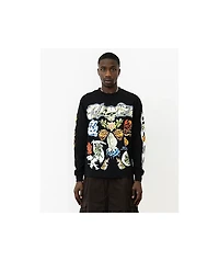 HALF EVIL Tattoo Parlor Black Long Sleeve T-Shirt