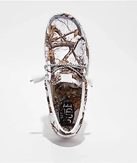 HEYDUDE x Realtree Edge Wally White Shoes