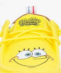 HEYDUDE x SpongeBob SquarePants Wally Funk Yellow Shoes