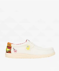 HEYDUDE x SpongeBob SquarePants Wally Krabby Patty Funk Tan Shoes