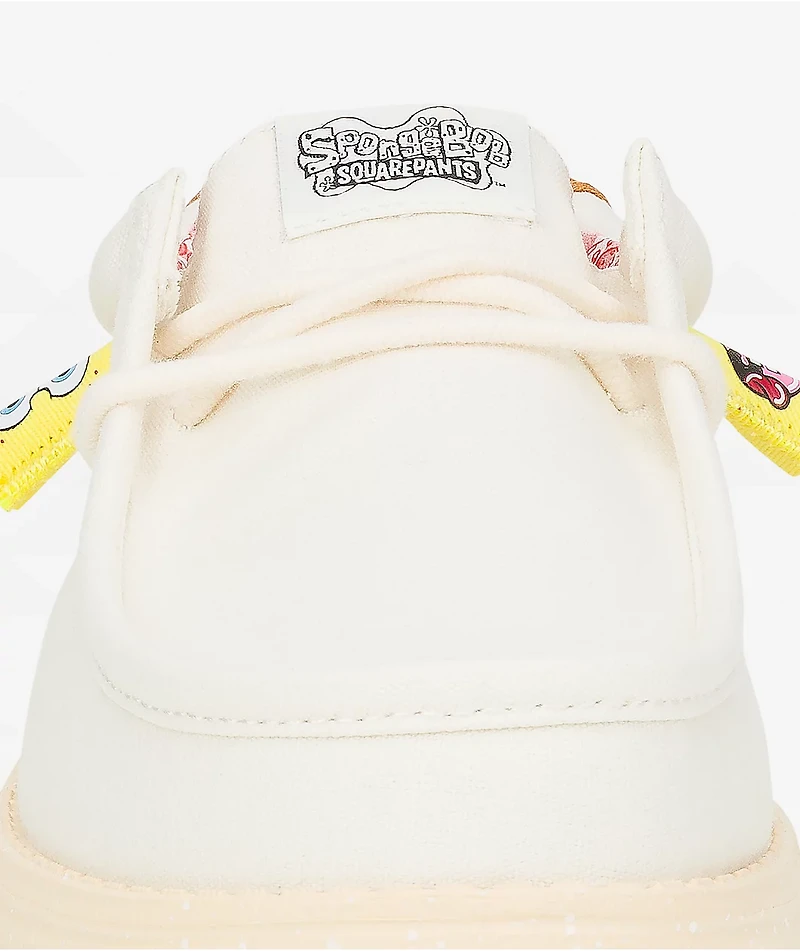 HEYDUDE x SpongeBob SquarePants Wally Krabby Patty Funk Tan Shoes
