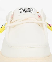 HEYDUDE x SpongeBob SquarePants Wally Krabby Patty Funk Tan Shoes