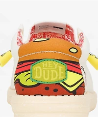 HEYDUDE x SpongeBob SquarePants Wally Krabby Patty Funk Tan Shoes