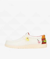 HEYDUDE x SpongeBob SquarePants Wally Krabby Patty Funk Tan Shoes