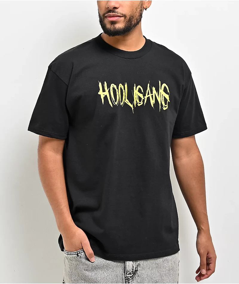 HOOLIGANG by JVB Watch It Burn Black T-Shirt