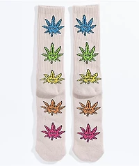 HUF 420 Buddy Natural Crew Socks