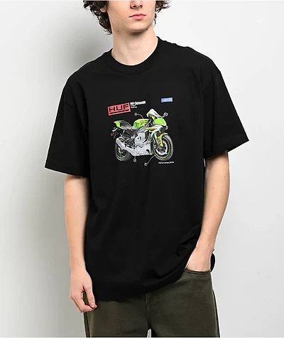 HUF 420 CC Black T-Shirt