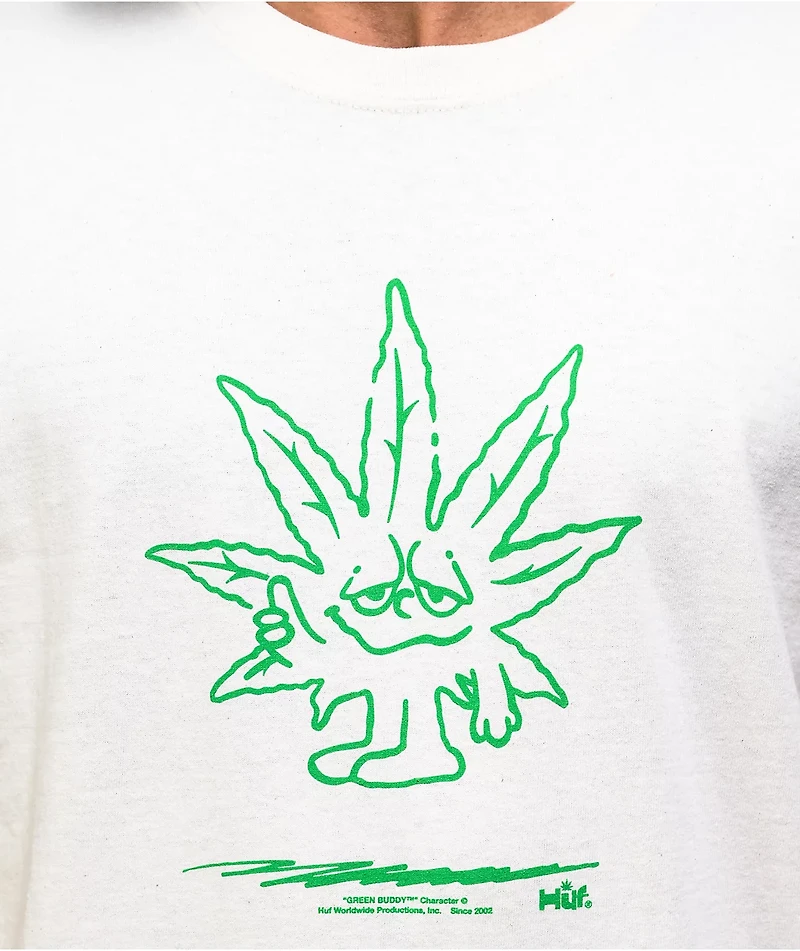 HUF 420 Easy Green Natural T-Shirt