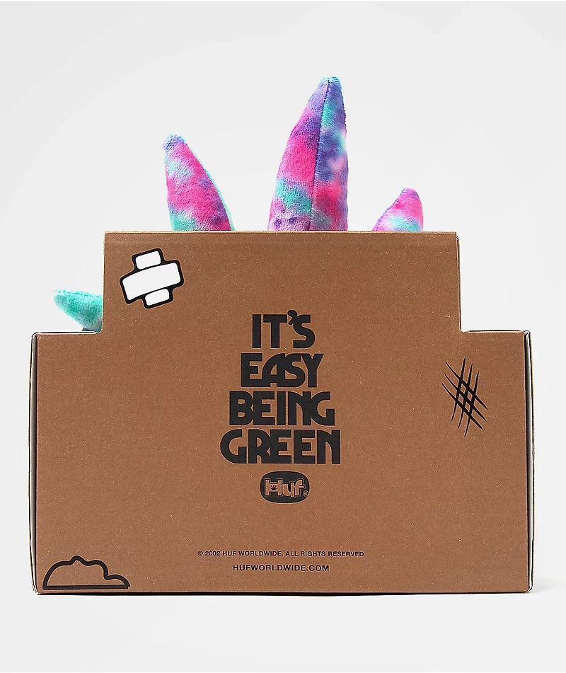 HUF 420 Green Buddy Blue Tie Dye Plush Toy