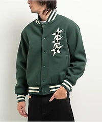 HUF All Star Green Varsity Jacket