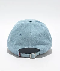 HUF All Star Light Blue Denim Strapback Hat