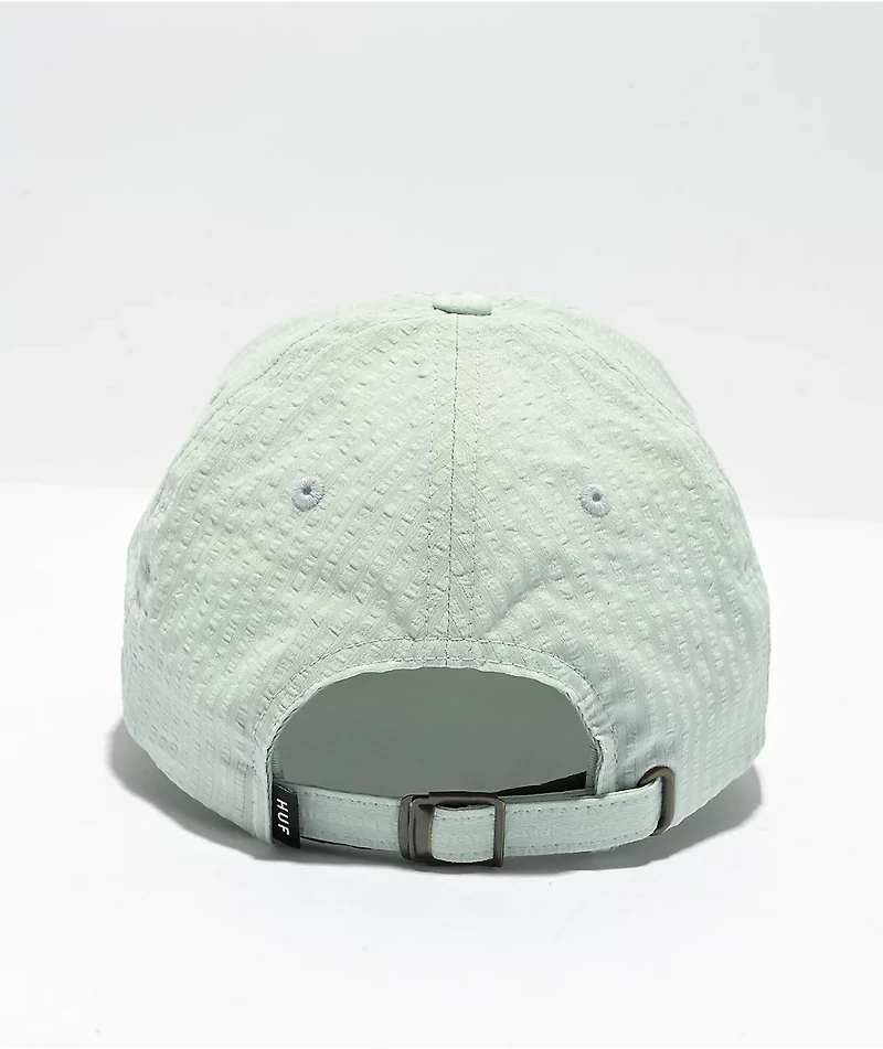 HUF Arch Logo Pastel Green Strapback Hat
